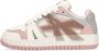 Acupuncture Roze Lage Sneaker met Groene Inzetstukken Pink Dames - Thumbnail 2