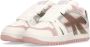 Acupuncture Roze Lage Sneaker met Groene Inzetstukken Pink Dames - Thumbnail 4