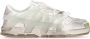 Acupuncture Witte Mesh Lage Top Sneakers White Heren - Thumbnail 2