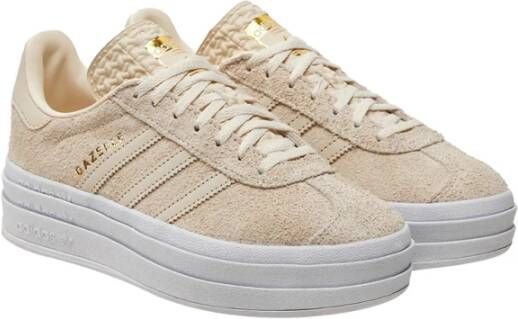 Adidas Beige Gazelle Bold Sneakers Beige Dames