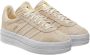 Adidas Beige Gazelle Bold Sneakers Beige Dames - Thumbnail 6