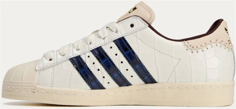 Adidas Beige Superstar Stijlvolle Sneakers White Heren