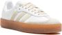 Adidas Beige Wit Gum Samba Stijl Sneakers White Dames - Thumbnail 2