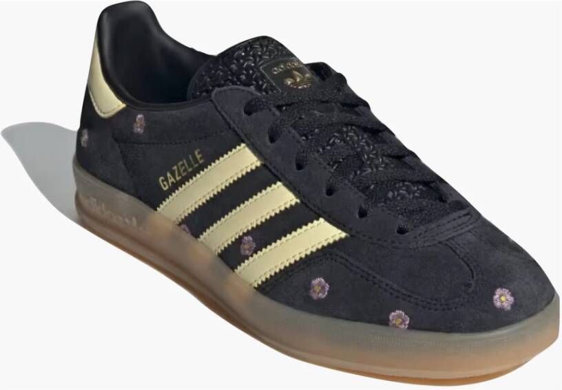 Adidas Beperkte Editie Floral Gazelle Indoor Schoenen Black Unisex