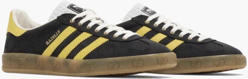 Adidas Beperkte Editie Zwarte GG Monogram Sneakers Black Heren