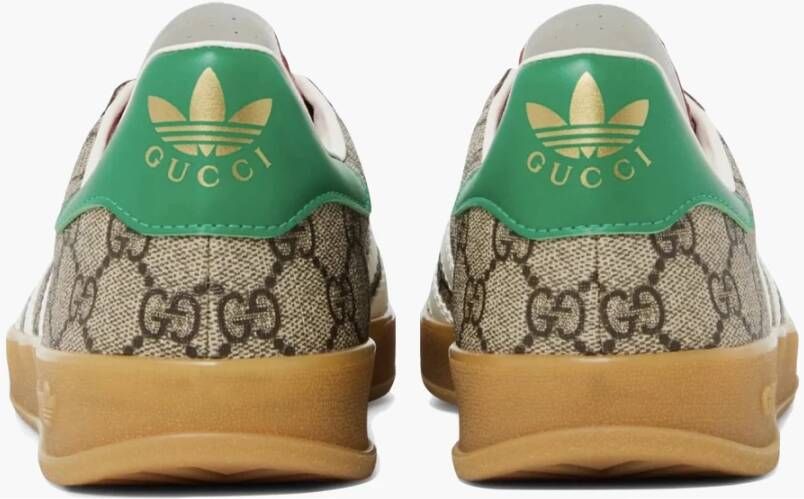 Adidas Beperkte oplage Beige GG Monogram Sneakers Beige Heren