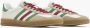 Adidas Beperkte Oplage Wit Groen Rood Gazelle Sneakers White Heren - Thumbnail 2