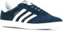 Adidas Blauwe Gazelle Sneakers Navy Wit Goud Blue Heren - Thumbnail 2