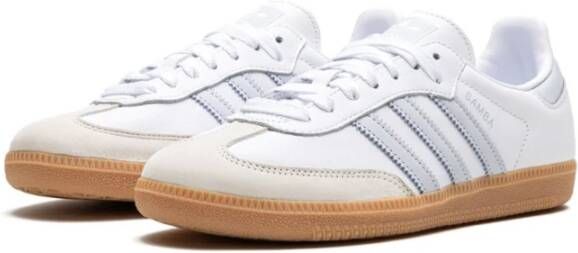 Adidas Blauwe Halo Sneakers White Dames