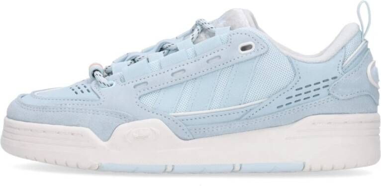 Adidas Blauwe Mesh Sneakers met Candy Chains Blue Dames