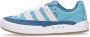 Adidas Blauw Wit Lage Sneaker Kristal Stijl Blue Heren - Thumbnail 2