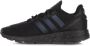 Adidas Boost Zwart Lage Sneaker Zx 1k Black Heren - Thumbnail 5