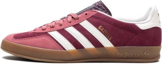 Adidas Bordeaux en Roze Sneakers Pink Heren