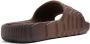 Adidas Bruin Schaduw Zwart Slide Sandalen Brown Dames - Thumbnail 3