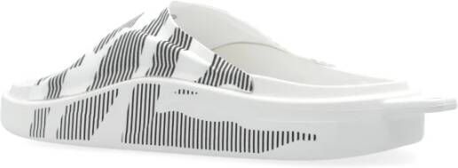 adidas by stella mccartney Logo Slides White Dames