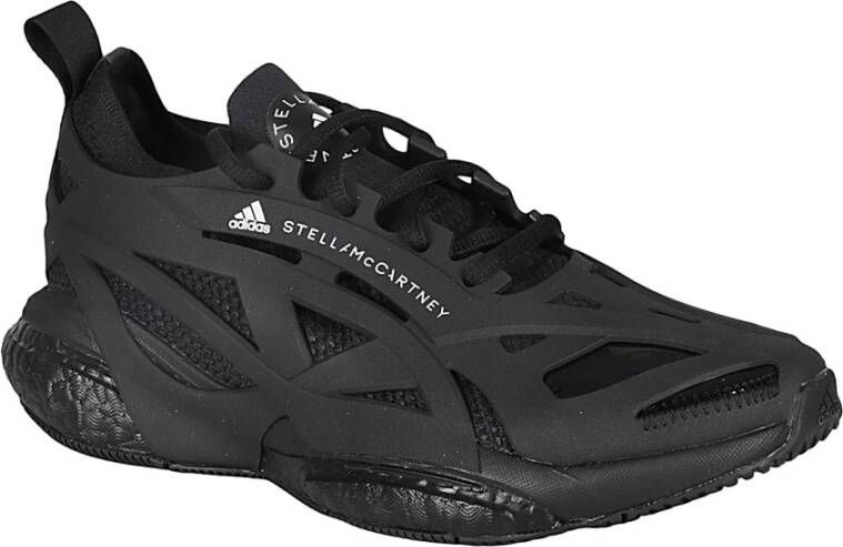 adidas by stella mccartney SolarGlide Hardloopschoenen Lichtgewicht en Responsief Black Dames