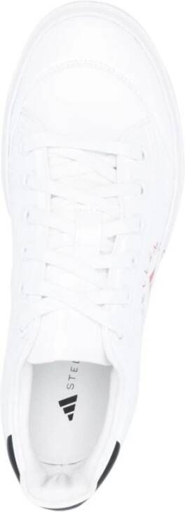 adidas by stella mccartney Witte Court Veterschoenen Wit Dames