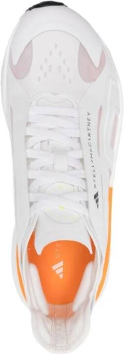 adidas by stella mccartney Witte Mesh Sneakers Banddetailing White Dames