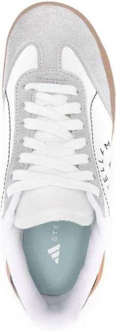 adidas by stella mccartney Witte Schelp Panel Sneakers Boost Zool White Dames