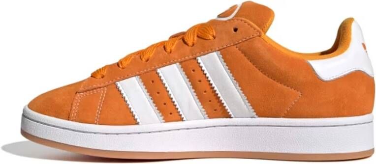 Adidas Campus Leren Sneaker Orange Heren