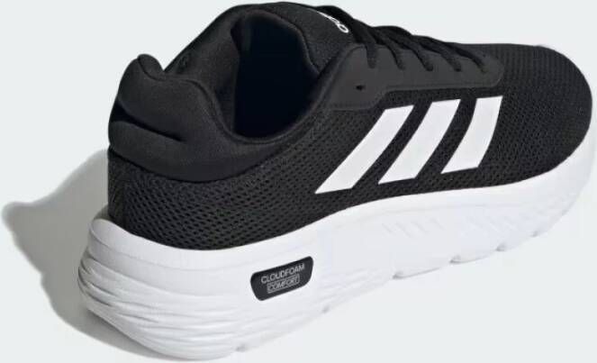 Adidas Comfortabele Cloudfoam Sneakers Zwart Black Heren