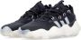 Adidas Core Black Basketbalschoen Vetersluiting Black Heren - Thumbnail 2