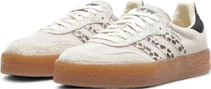 Adidas Cream Leopard Sneaker Beige Dames