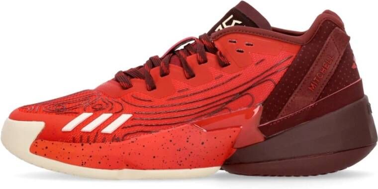 Adidas Don Issue 4 Basketbalschoen Red Heren