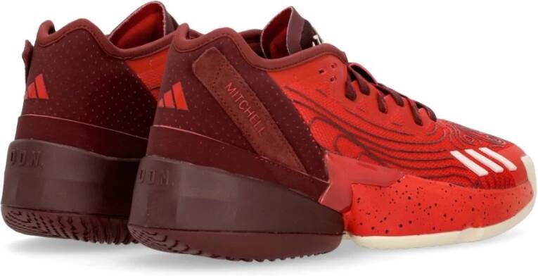 Adidas Don Issue 4 Basketbalschoen Red Heren