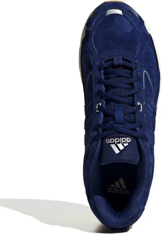 Adidas Donkerblauwe Sneakers met Rubberen Zool Blue Heren