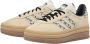 Adidas Gazelle Bold Cream Black Leopard Beige Heren - Thumbnail 5