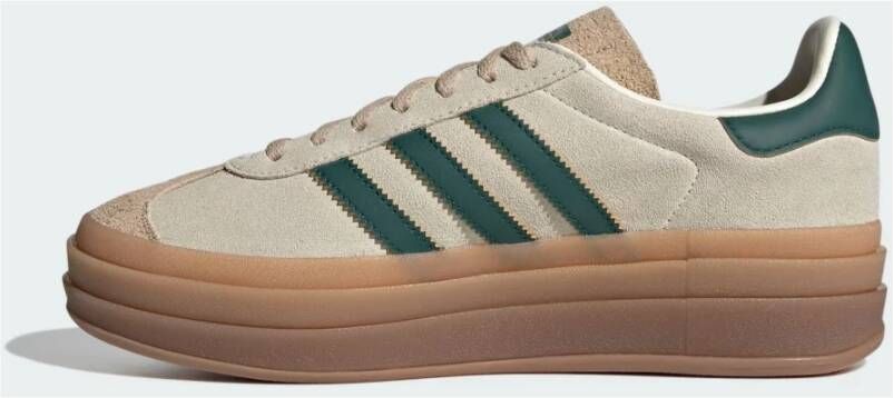 Adidas Gazelle Bold Cream Green Beige Sneakers Beige Heren