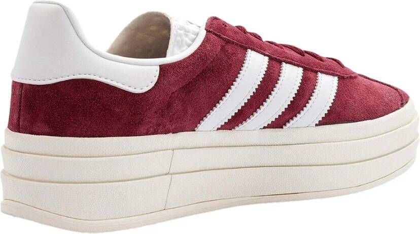 Adidas Gazelle Bold Sneakers Red Dames