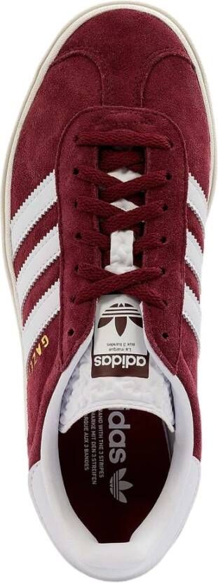 Adidas Gazelle Bold Sneakers Red Dames