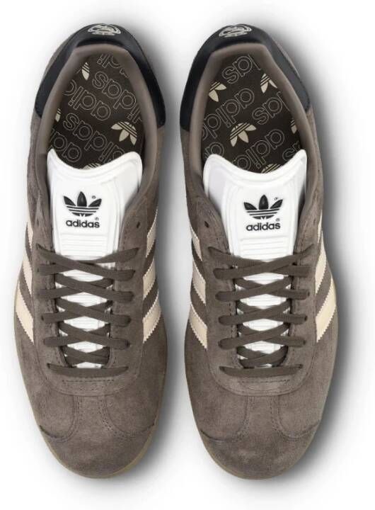 Adidas Gazelle Charcoal Putty Mauve Sneakers Brown Heren