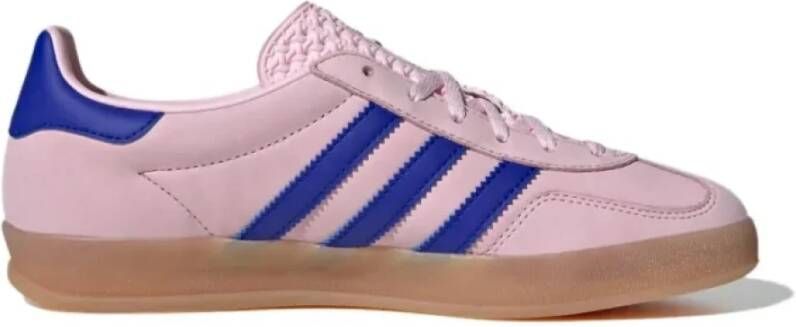 Adidas Gazelle Indoor Clear Pink Bright Blue Pink Heren