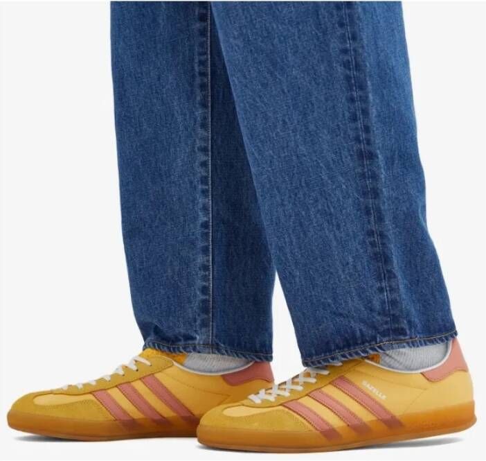 Adidas Gazelle Indoor Semi Spark Sneakers Yellow Dames