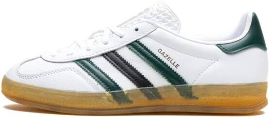 Adidas Gazelle Indoor Wit Groen Sneakers White Dames