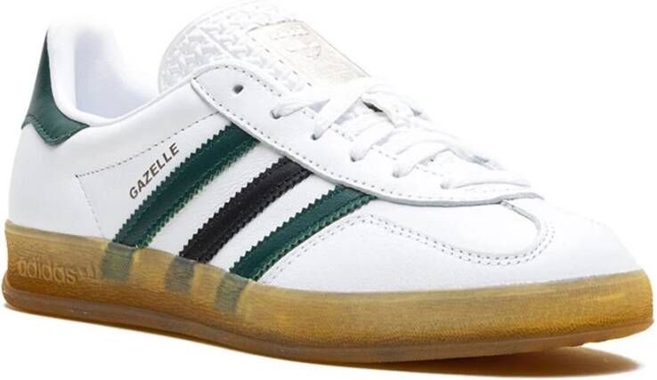 Adidas Gazelle Indoor Wit Groen Sneakers White Dames