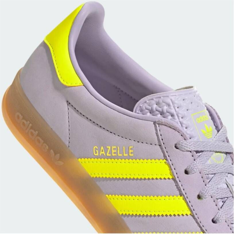 Adidas Gazelle Indoor Woman Silver Dawn Sneakers Purple Heren