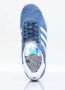 Adidas Gazelle Sneakers met Geperforeerd Bovenwerk Blue Heren - Thumbnail 11