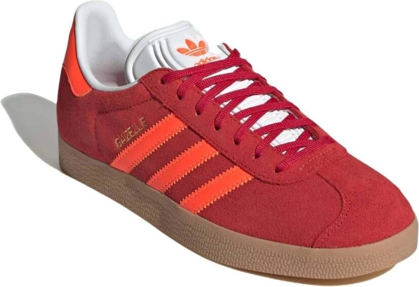 Adidas Gazelle Sneakers Red Dames