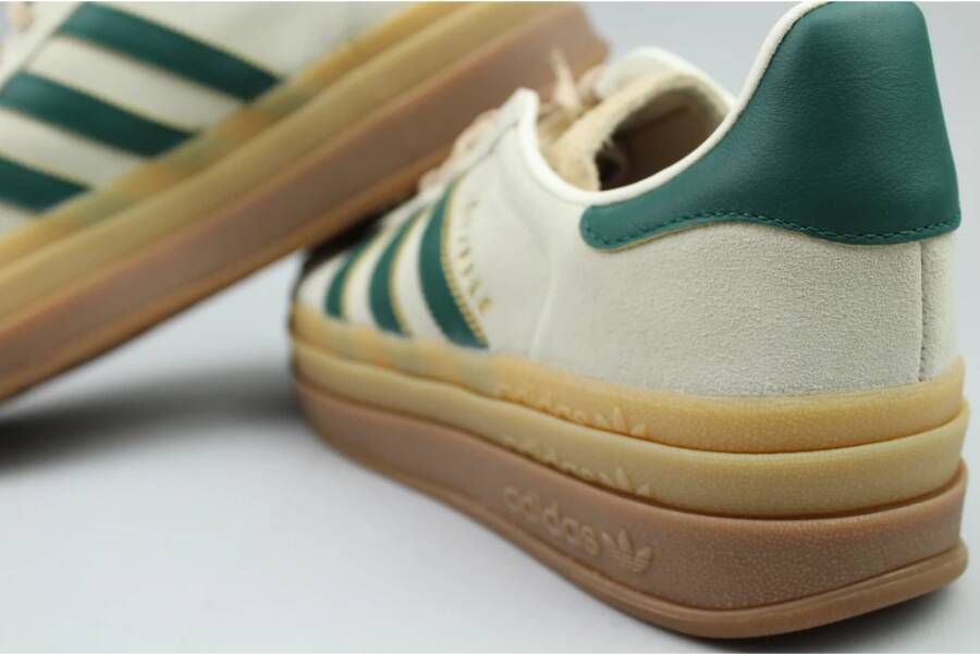 Adidas Gedurfd Crème Collegiate Groene Sneakers Beige Dames