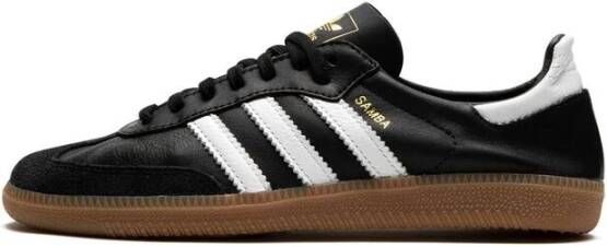 Adidas Gepaneeld ontwerp sneaker met logopatch Black Heren