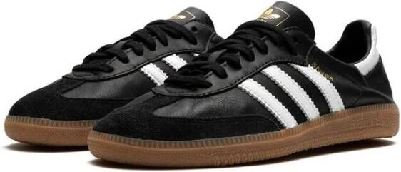 Adidas Gepaneeld ontwerp sneaker met logopatch Black Heren