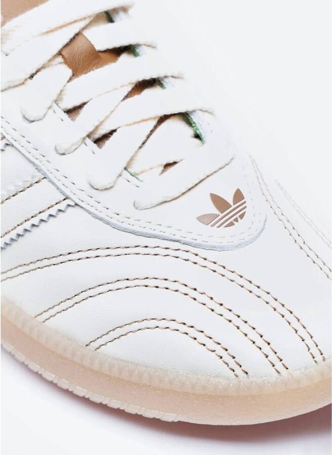 Adidas Gewatteerde Leren Sneakers Brown Heren