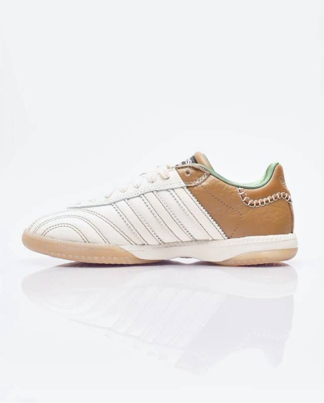 Adidas Gewatteerde Leren Sneakers Brown Heren