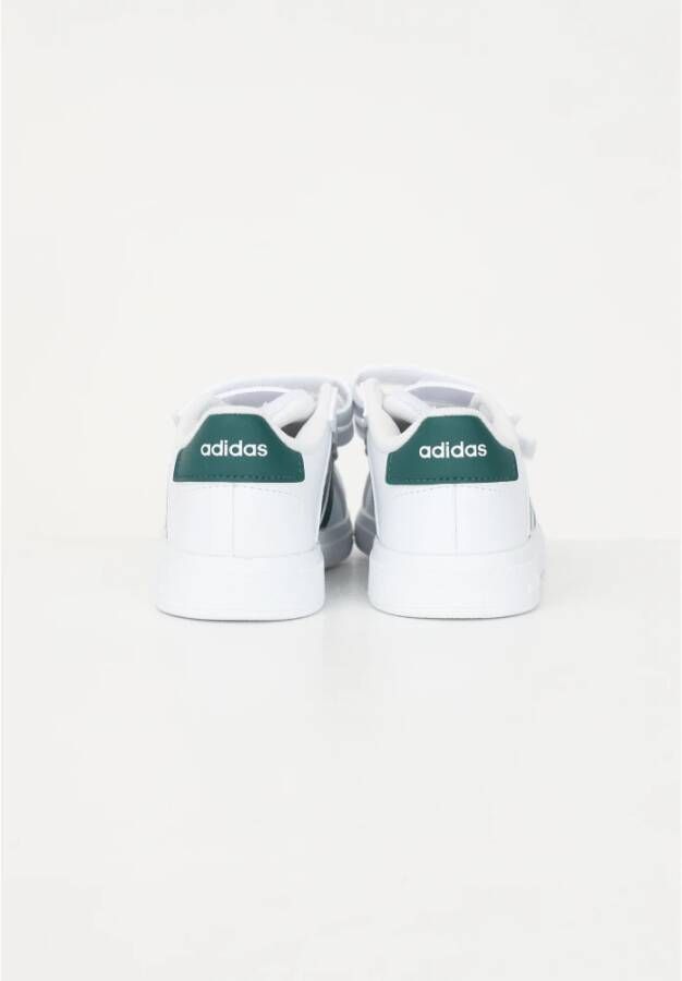 Adidas Grand Court Lifestyle Hook And Loop Sneakers Wit Unisex