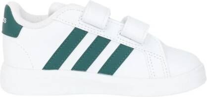 Adidas Grand Court Lifestyle Hook And Loop Sneakers Wit Unisex