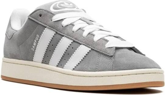 Adidas Grijze Campus Sneakers Wit Bruine Zool Gray Heren